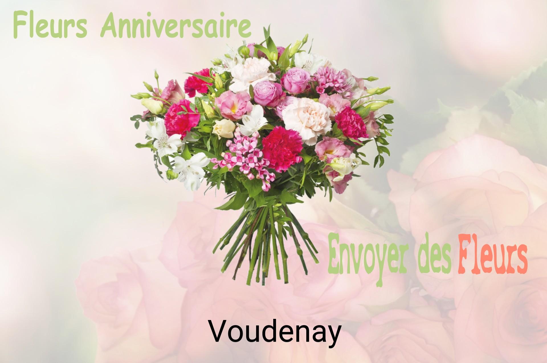 Bouquet de fleurs d’anniversaire livré à Voudenay